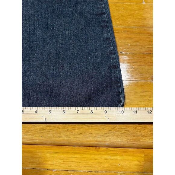 Express Jeans Womens Size 30" Waist Precision Fit Blue Mid Rise Flared Mermaid - Picture 4 of 7